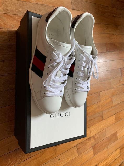 gucci ace blue red|Gucci accessory blue.